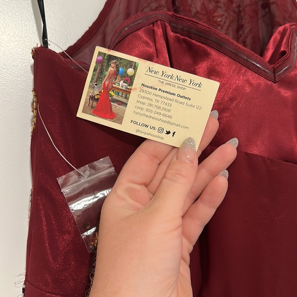 NWT formal mini dress beaded - Picture 5 of 5